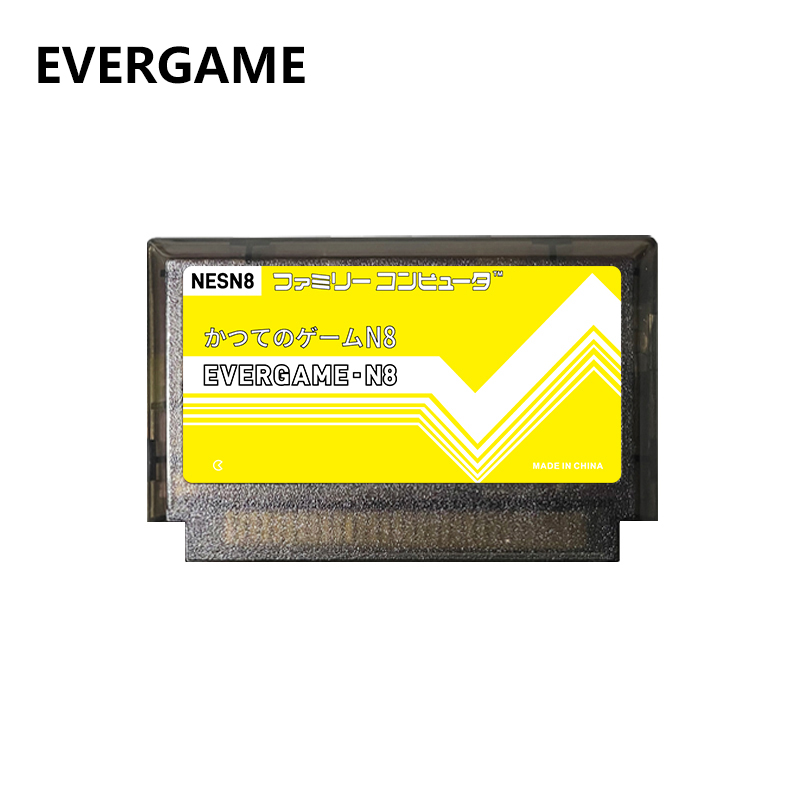 Retro Gaming Nostalgia - REMANK EVERGAME N8 NES Cartridge Super