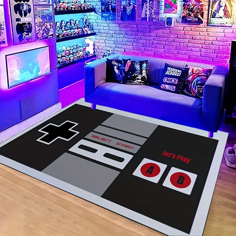 Game Area Rugs 3D Printed Play - đánh giá và giá Retro Gaming Rug