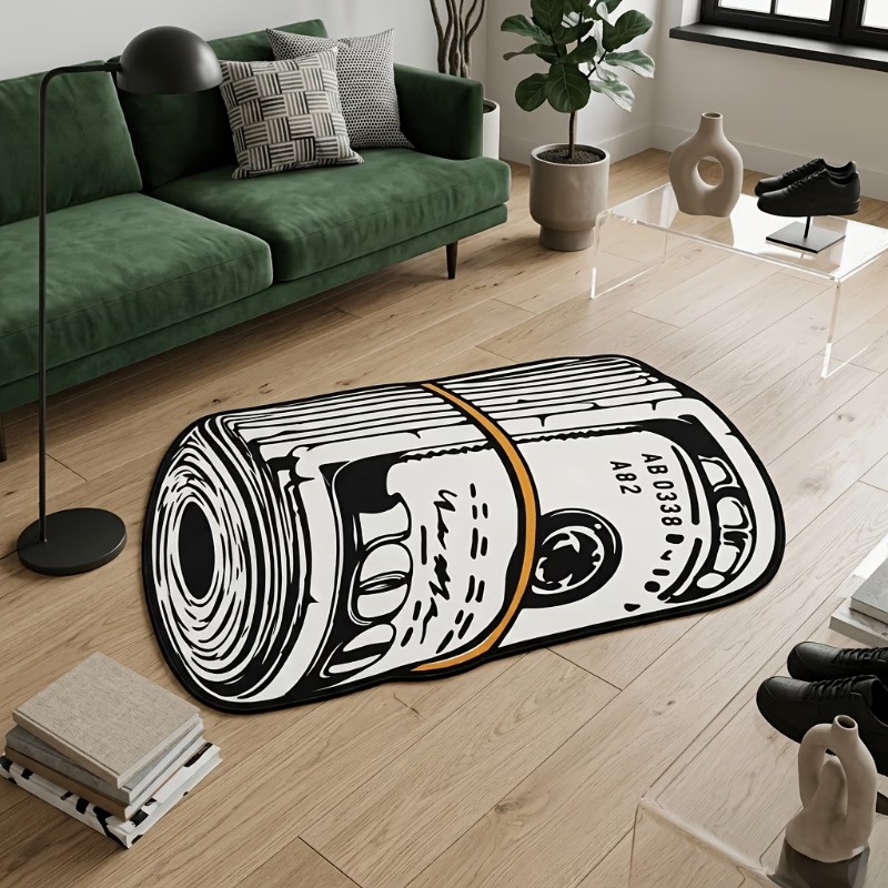 American Retro Rolled‑Up Money - đánh giá và giá Retro Gaming Rug