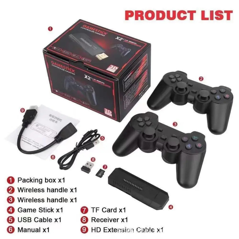 Retro Video Game Console-X2 Pl - đánh giá và giá Retro Gaming X2