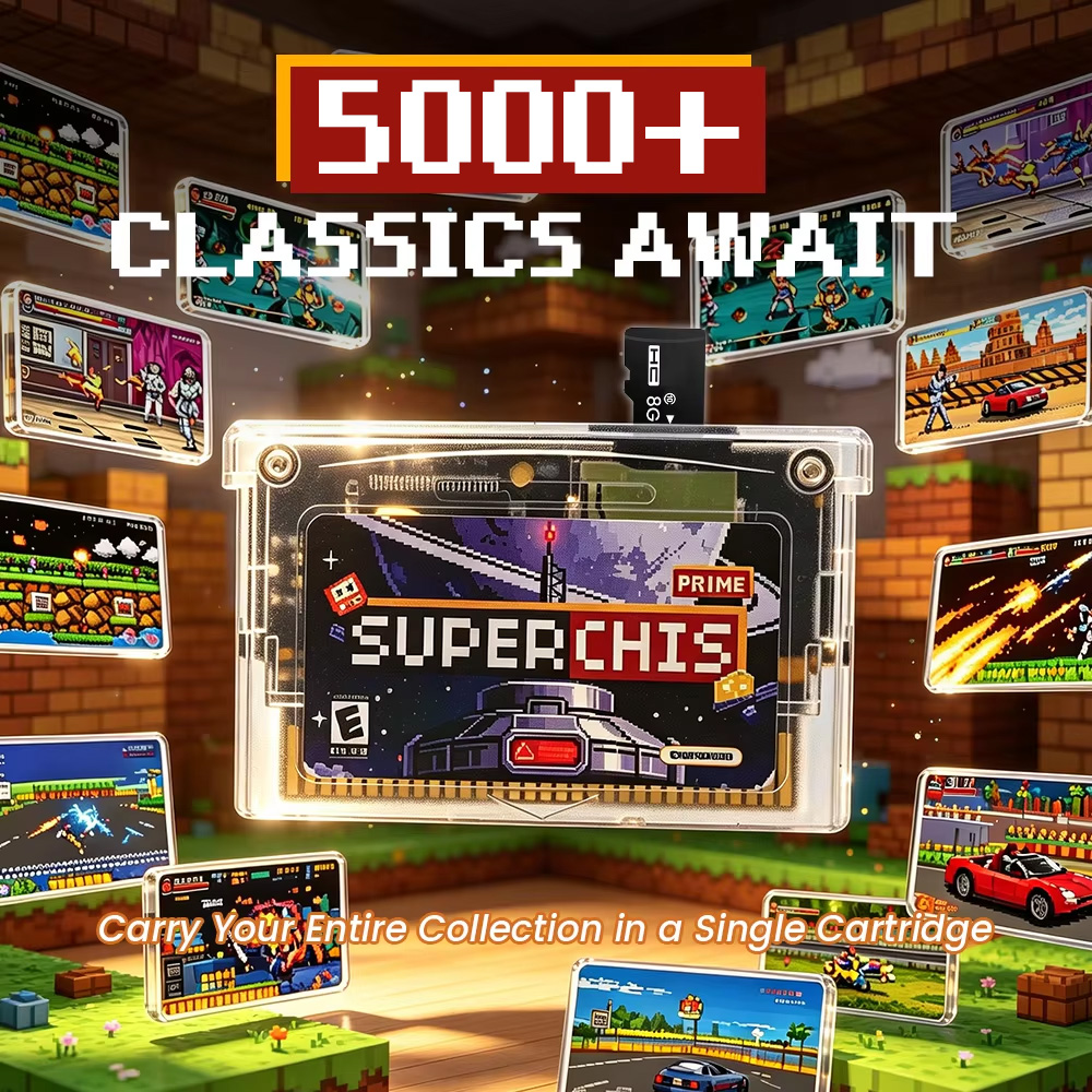 Retro Superchis Flash Game Car - đánh giá và giá Retro Gaming Gameboy