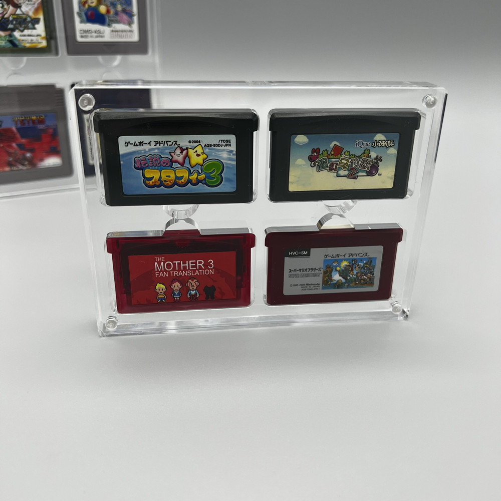 Độ Trong Suốt Cao Acrylic Hút  - đánh giá và giá Game Boy Cartridge Holder