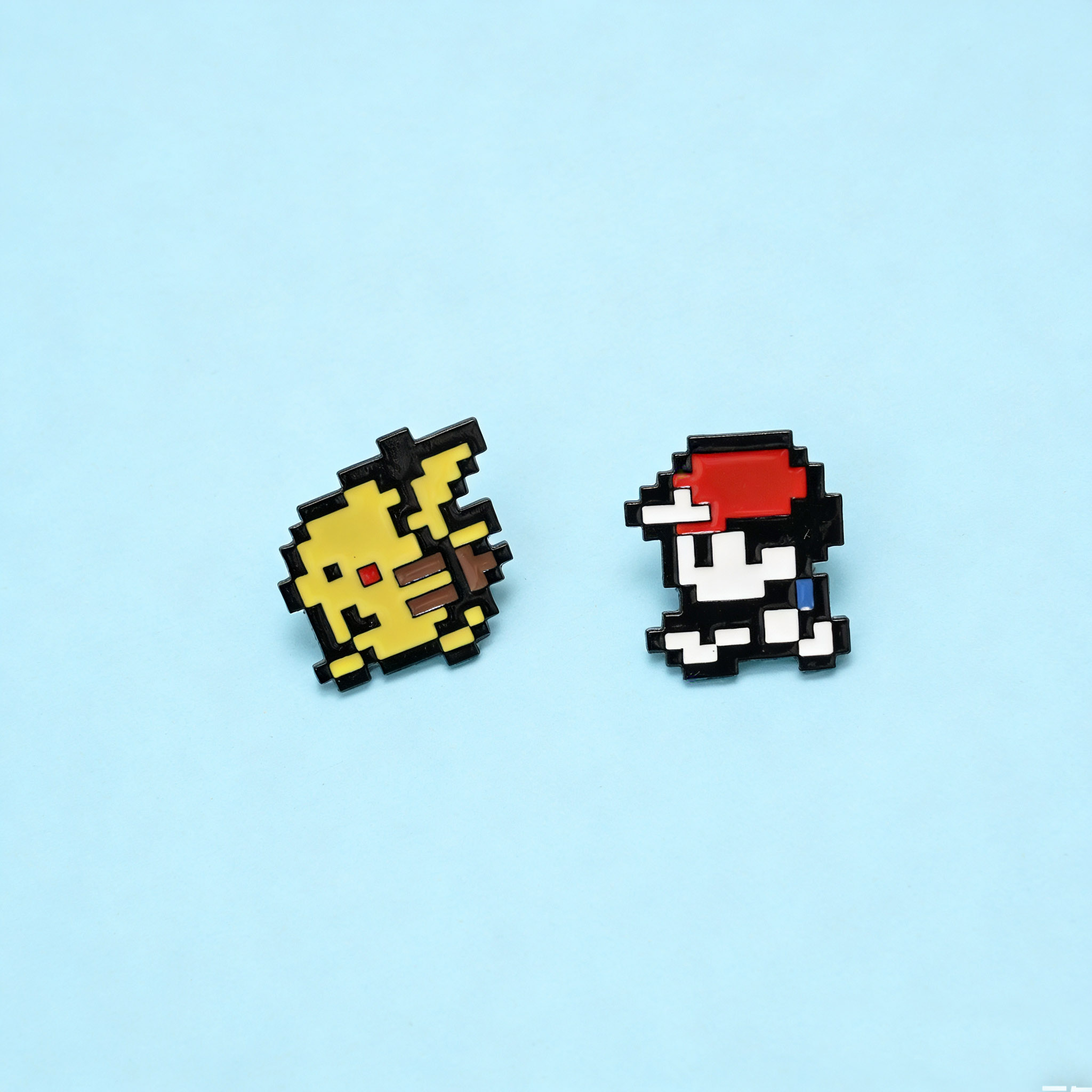 2pcs Retro Game 8-bit Pixel Po - đánh giá và giá Retro Gaming Pokemon