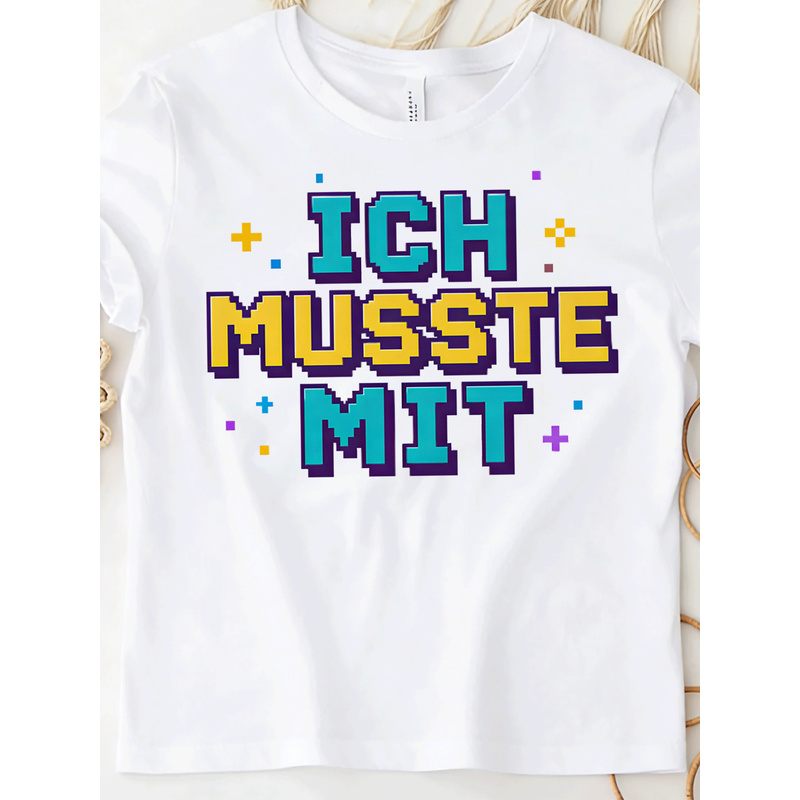 Ich Musste Mit German Meme T-S - đánh giá và giá Retro Gaming Meme