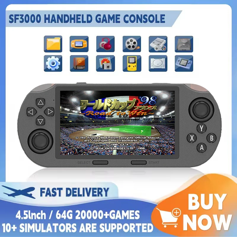 SF3000 Portable Handheld Game  - đánh giá và giá Retro Gaming Gameboy