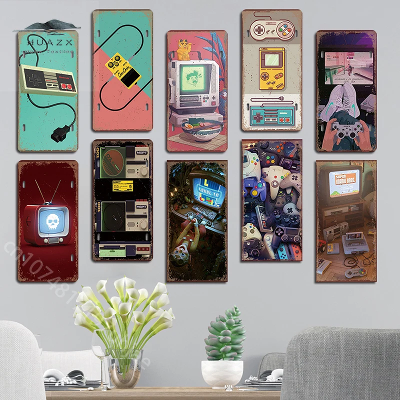 Vintage Gaming Metal Sign Retr - đánh giá và giá Retro Gaming Gameboy