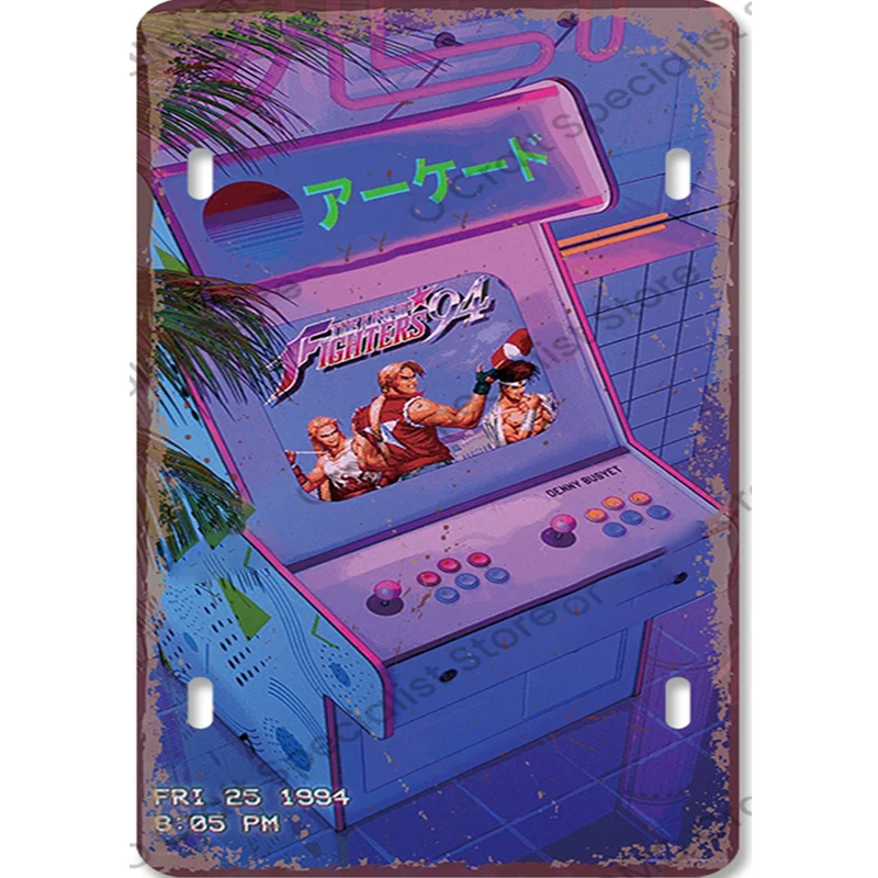 Vintage Gaming Metal Sign Retr - đánh giá và giá Retro Gaming Gameboy