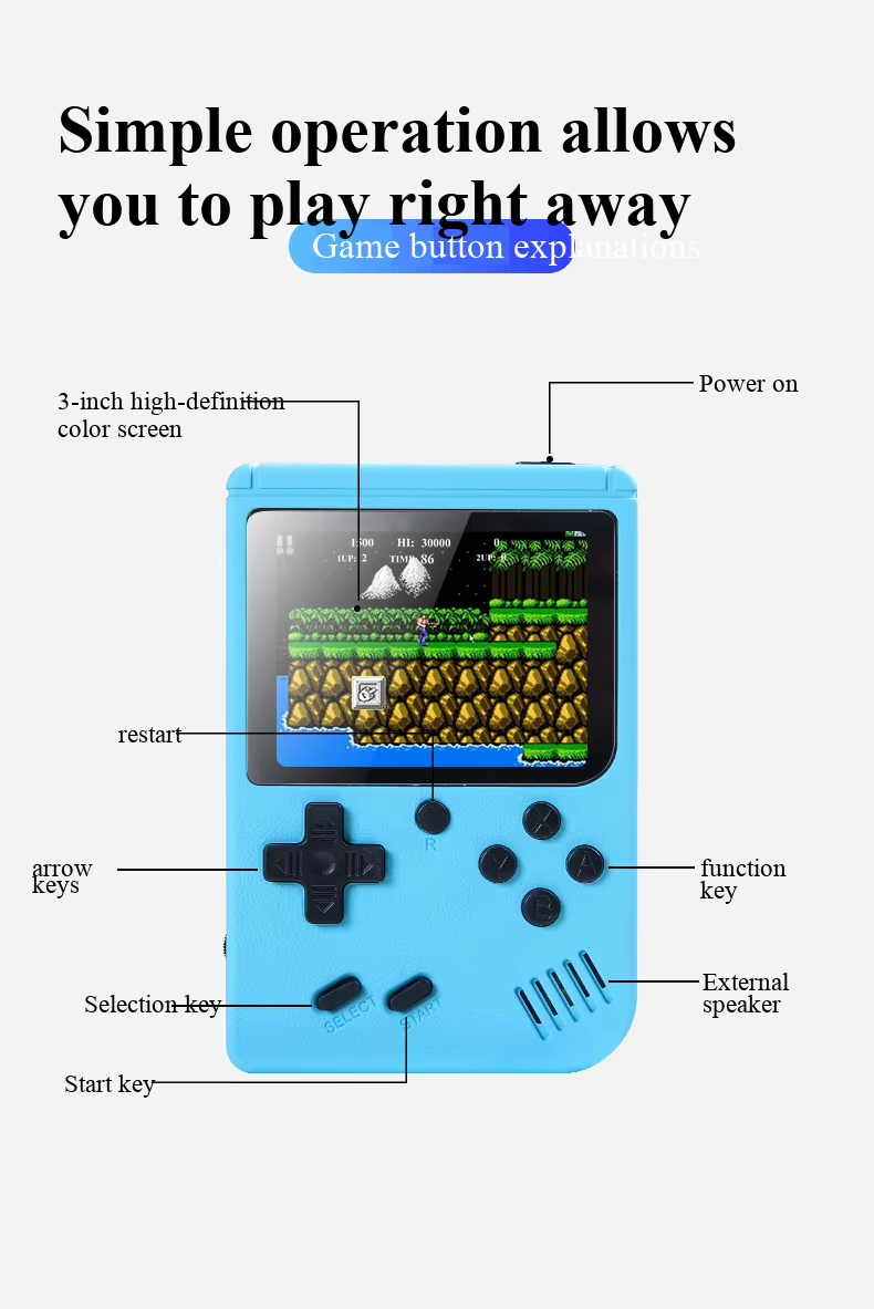 400 In 1 MINI Games Handheld G - đánh giá và giá Retro Gaming Gameboy