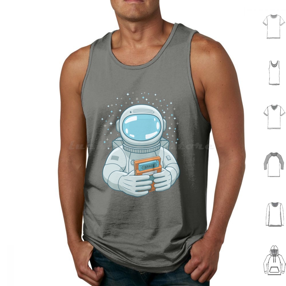 Gaming Spaceman Tank Tops Prin - đánh giá và giá Retro Gaming Gameboy