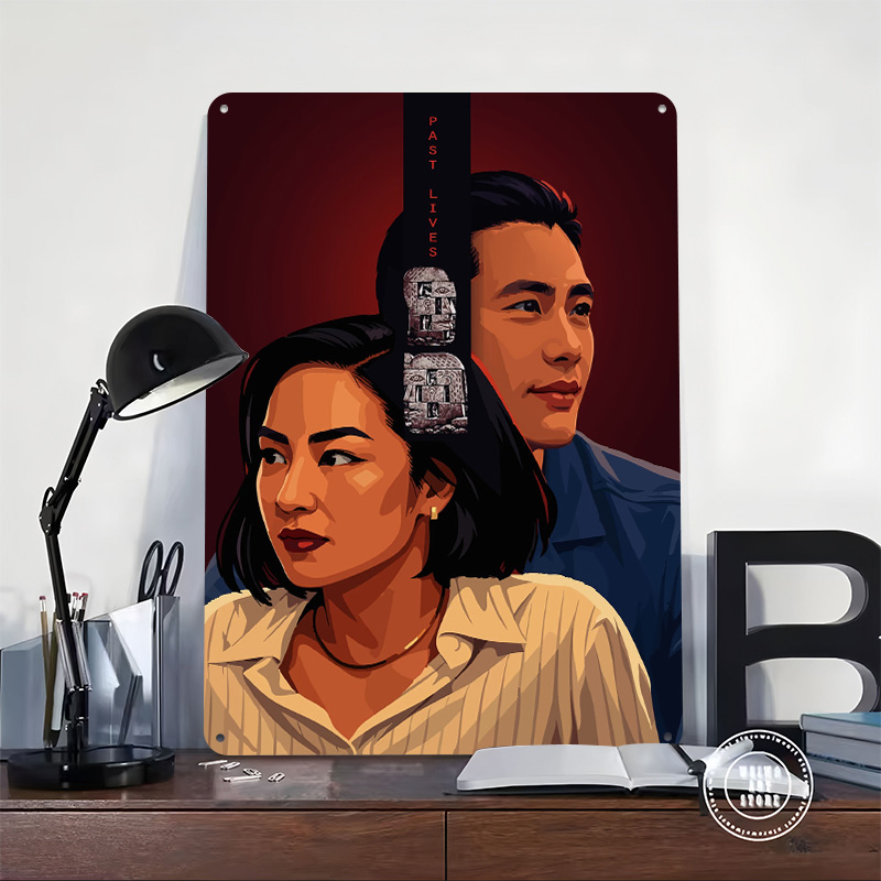 Past Lives Movie Poster Custom - đánh giá và giá Retro Gaming Life