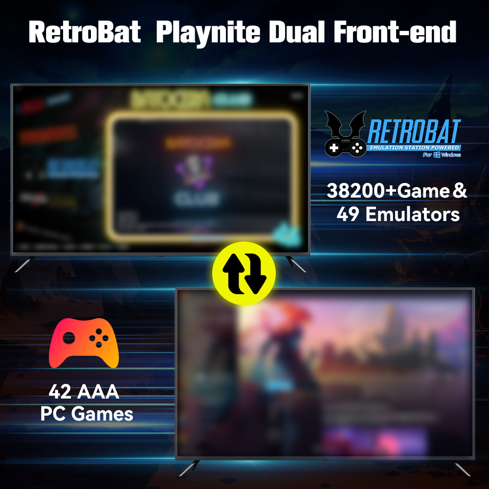 Retrobat＆Playnite System HDD R - đánh giá và giá Retro Gaming Kiosk