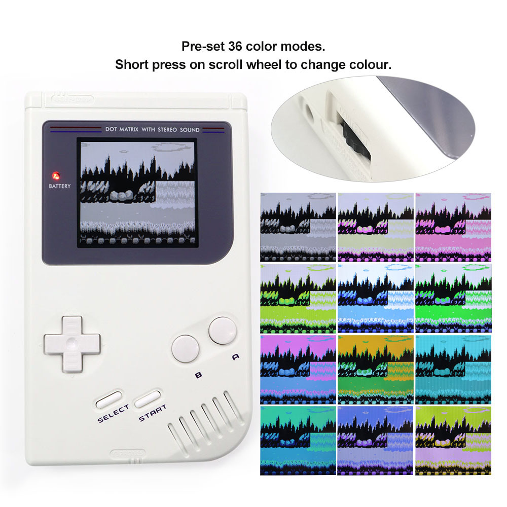 HISPEEDIDO For GB Dmg V5 Pro 3 - đánh giá và giá Retro Gaming Gameboy