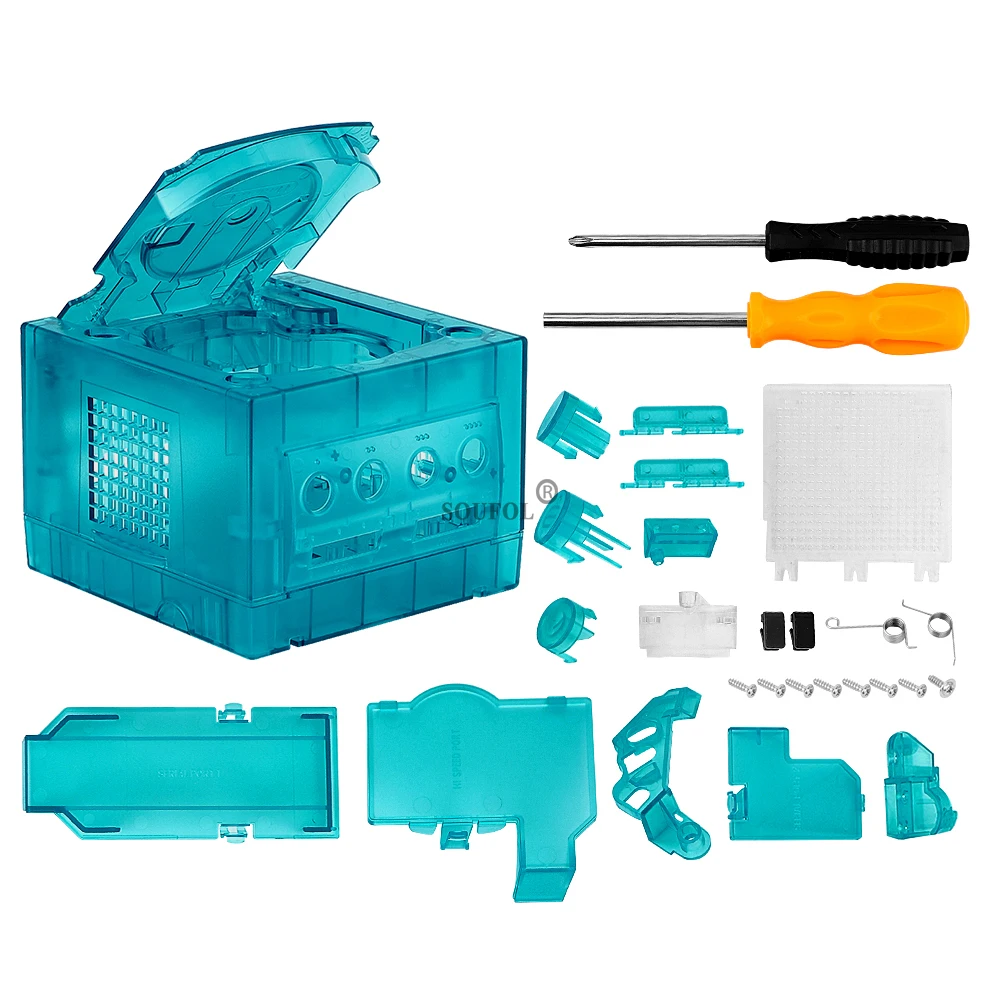Ice Blue Replacement Case for  - đánh giá và giá Retro Gaming Nostalgia