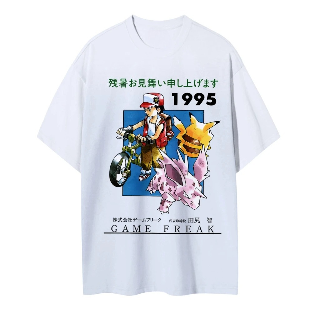 Pokemon 1995 Vintage T - Shirt - đánh giá và giá Retro Gaming Pokemon