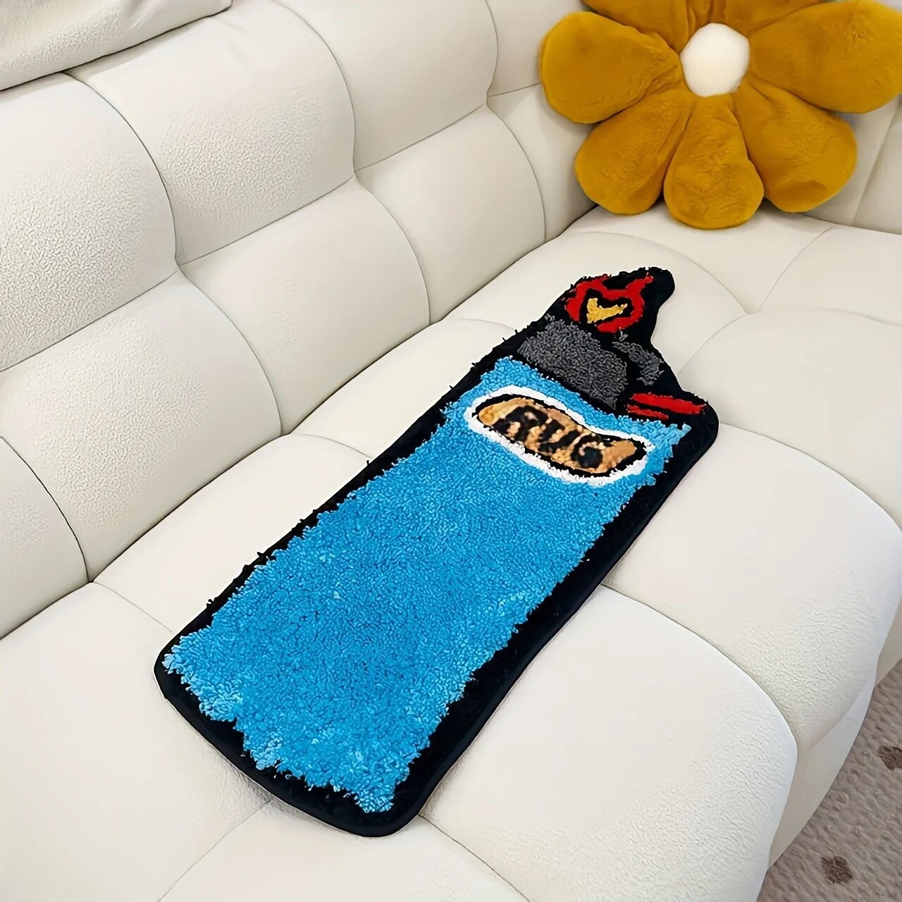 Lighter Shape Carpet Bedroom L - đánh giá và giá Retro Gaming Rug