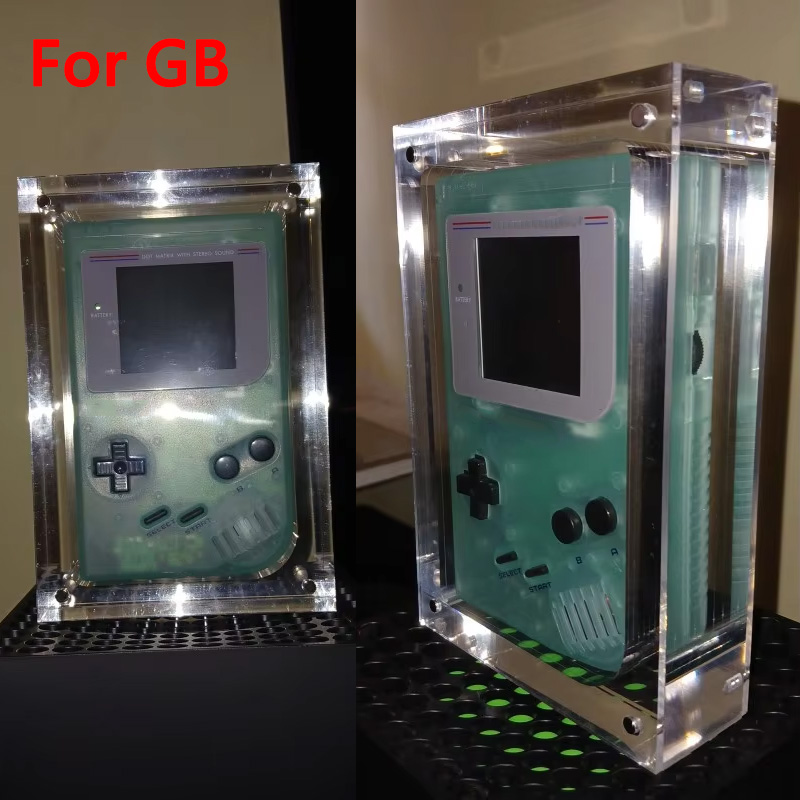 Transparency Acrylic Magnetic  - đánh giá và giá Game Boy Cartridge Holder