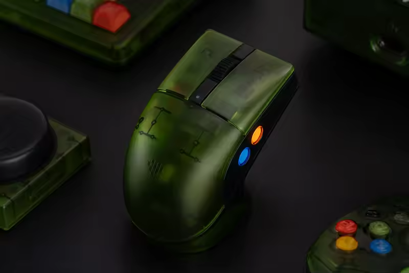 8BitDo Retro R8 Mouse - Xbox E - đánh giá và giá Retro Gaming Xbox Controller
