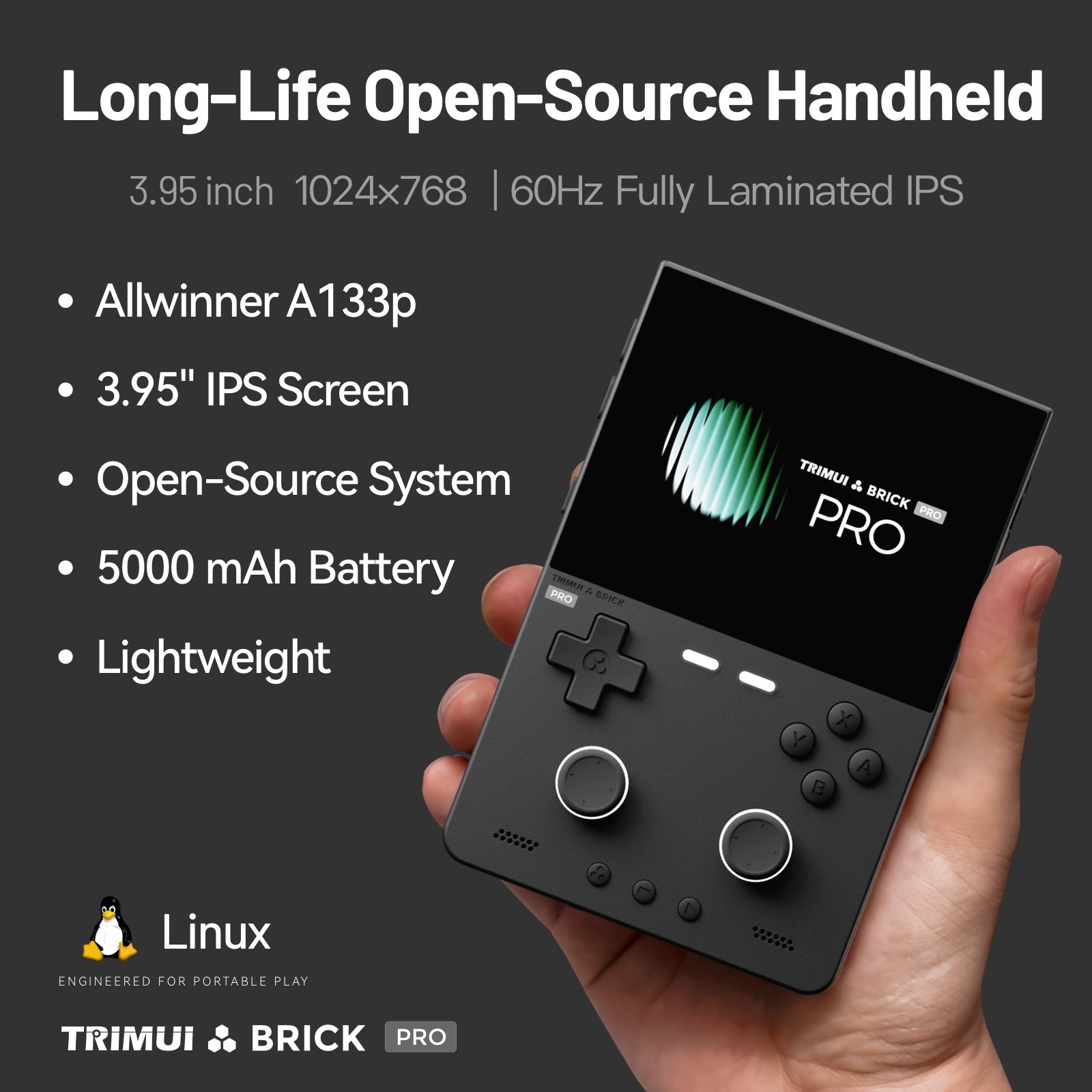 2026 TRIMUI BRICK PRO Retro Ha - đánh giá và giá Retro Gaming Phone
