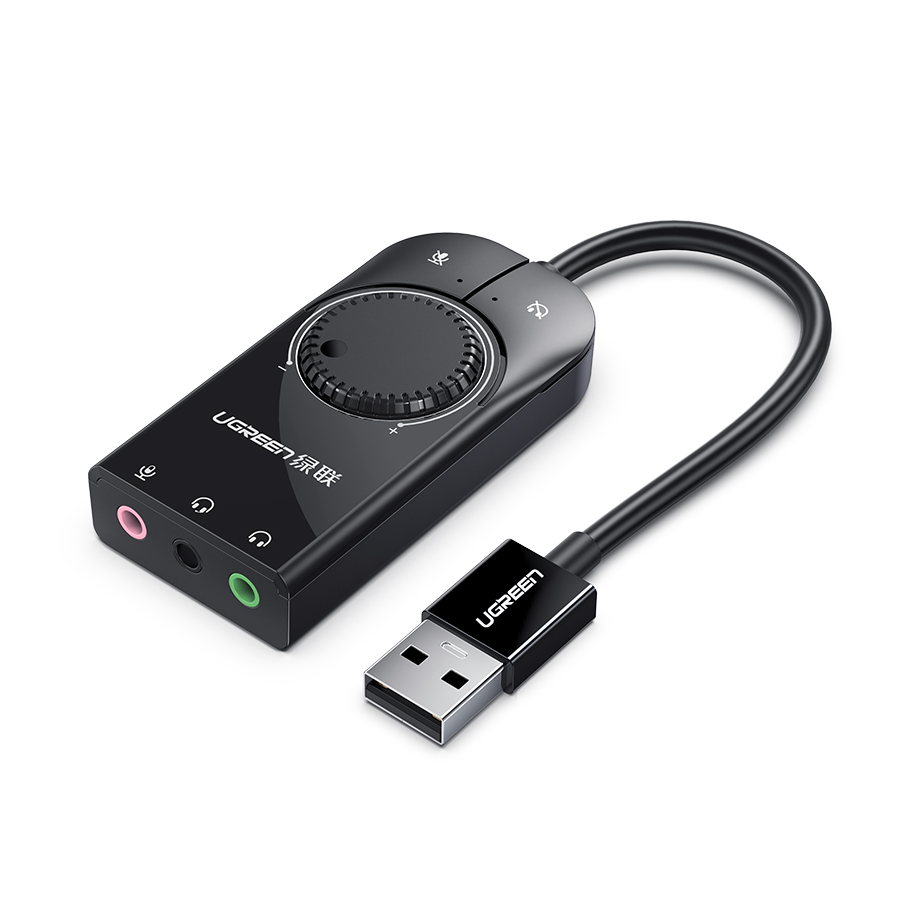 UGREEN USB Sound Card External - đánh giá và giá Controller Adapter Usb