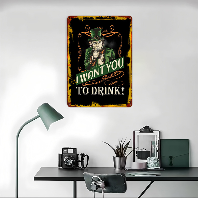 St Patricks Day Meme Tinplate  - đánh giá và giá Retro Gaming Meme