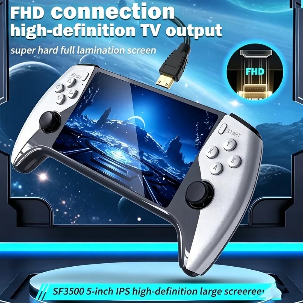 SF3500 5 inch Handheld Game Co - đánh giá và giá Retro Gaming Gameboy
