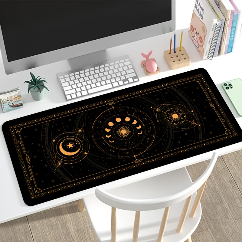 Golden Retro Zodiac Astrology  - đánh giá và giá Retro Gaming Desk Setup