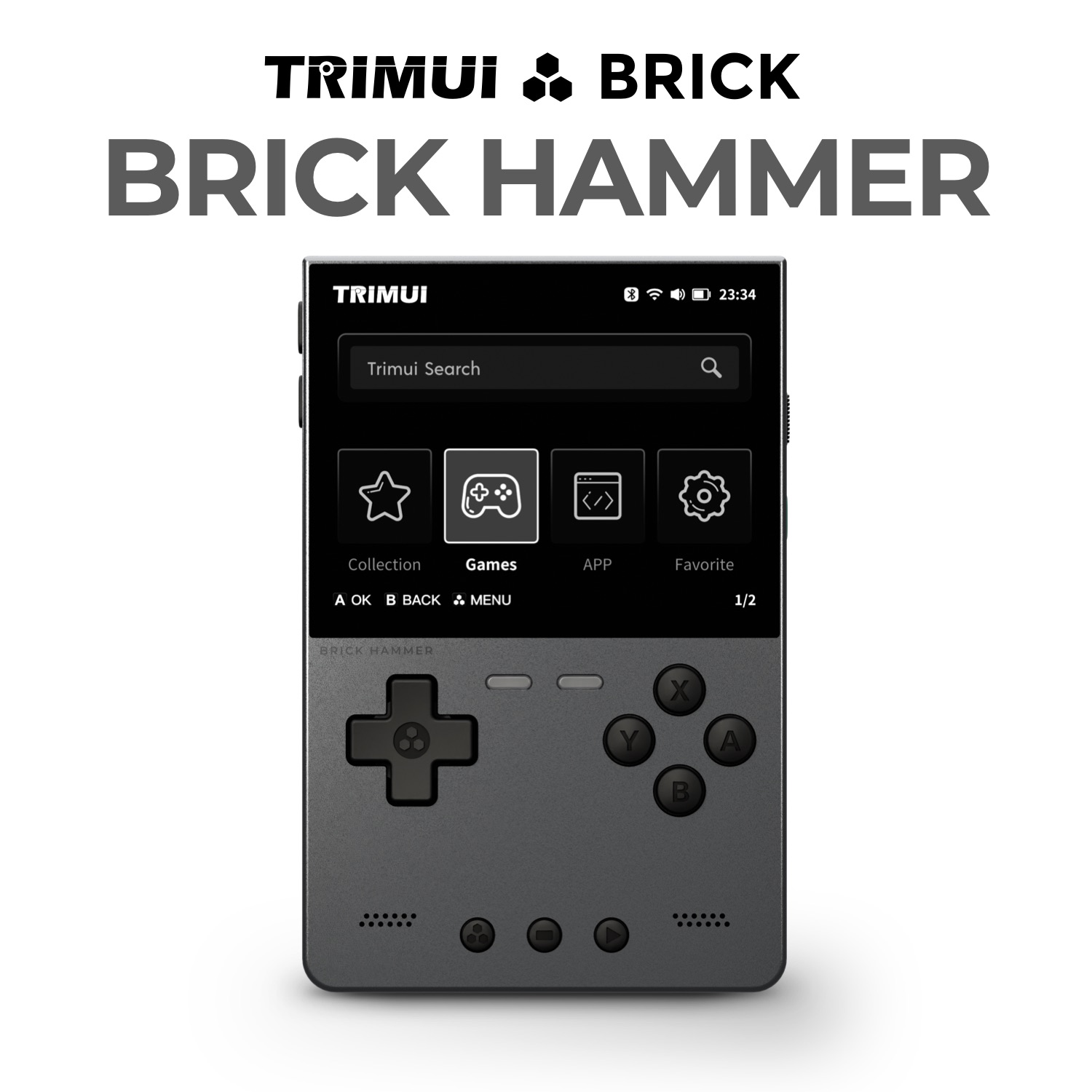 Metal Body Trimui Brick Hammer - đánh giá và giá Retro Gaming Kiosk